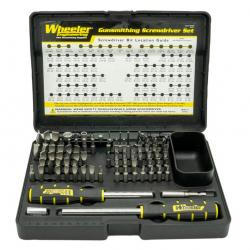 JEU DE TOURNEVIS ARMURIER PROFESSIONNEL WHEELER 89 PIÉCES
