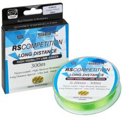Nylon Sunset Rs Competition Long Distance Hi-Visibility Lime Green 300M 22/100-4KG