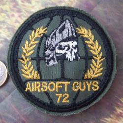 écusson collection Airsoft Guys 72 Sarthe insigne tissu