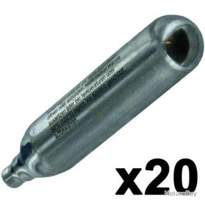 Lot De 50 Capsules De CO2 12g POWAIR – Pour Airsoft, Sparkling, Etc.