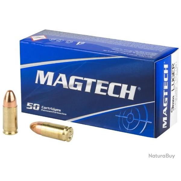 Boite de 50 munitions MAGTECH 9x19 124 grains