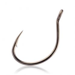 Hameçon Simple Mustad Alphapoint Ruthless Eyed n°1 par 8