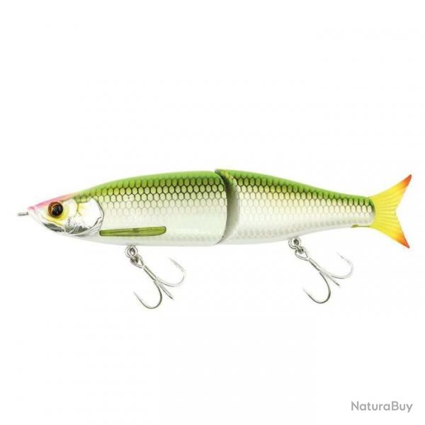 Poisson Nageur Trefle Creation Mirage JT S 16,1cm 45g 16,1cm Pearl Chartreuse