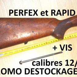 crosse + vis fusil PERFEX et RAPID MANUFRANCE calibres 12 et 16 - VENDU PAR JEPERCUTE (JO528)