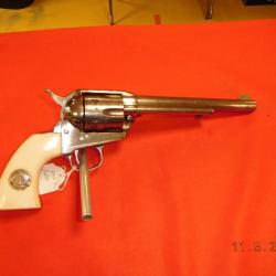 Colt NY  Peacemaker cal 45 chromé , Poignées Ivoire , Occasion sans prix de Réserve