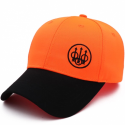 Casquette BERETTA / Ref : orange fluorescente / visière black.Parfait pour la traque !!