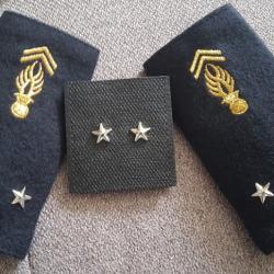 Fourreaux Galon Officier Général. 2