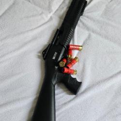 Fusil à pompe Utas Defense XTP-6 12/76 + 5 cartouches sapl slug 12/70