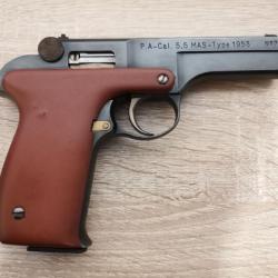 Pistolet MAS 1953 - Calibre 22 LR - Extrêmement Rare, 10 exemplaires produits (Occasion excellent ét