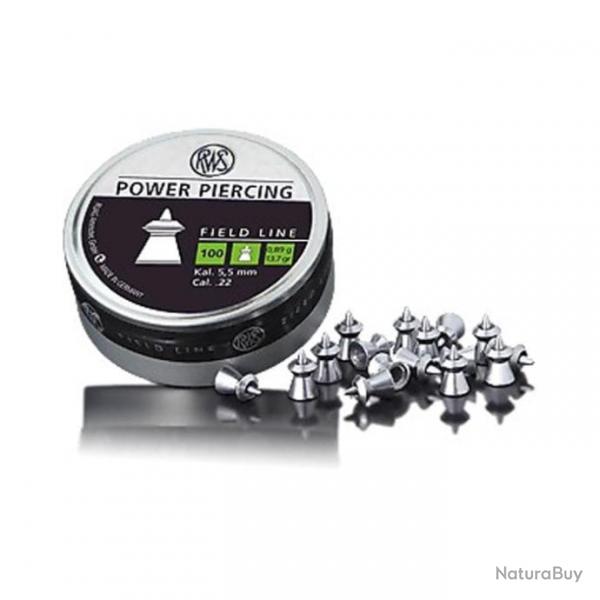 Plombs RWS Power Piercing - 4.5 mm / Par 1