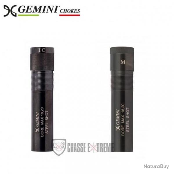 Choke GEMINI Extrieur +2 cm Optima Greystone Cal 12 - IM