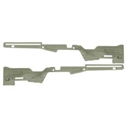 Receiver plate Action Army pour AAC T10 - Vert
