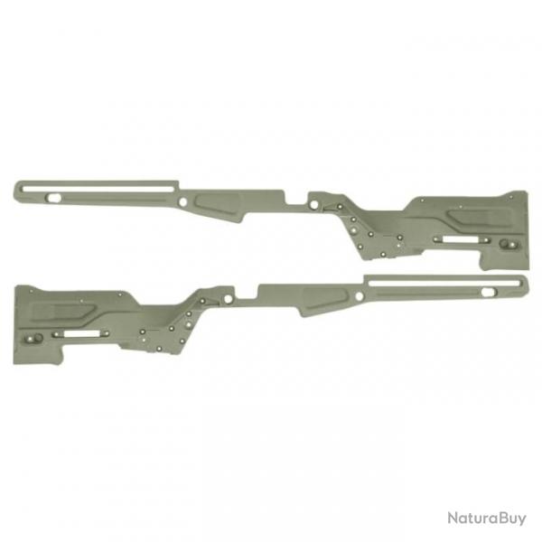 Receiver plate Action Army pour AAC T10 - Vert