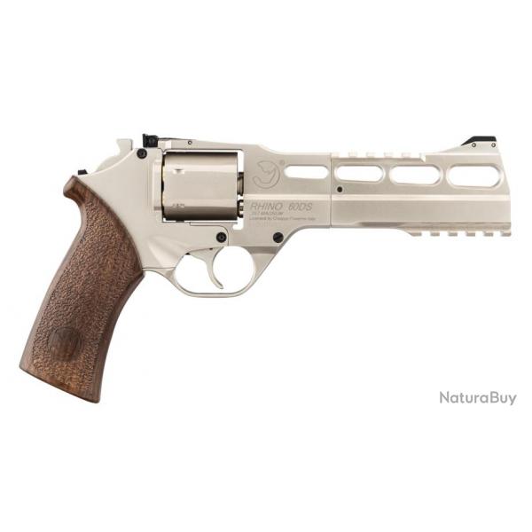 Rplique Airsoft CHIAPPA Revolver Co2 Rhino 60DS 0.95J - Silver