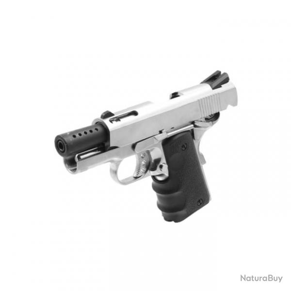 Rplique pistolet 1911 Mini gaz GBB - Silver
