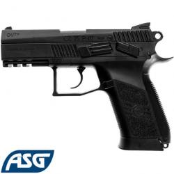 Réplique airsoft CZ 75 P-07 Duty CO2 - Pistolet blowback métal GBB