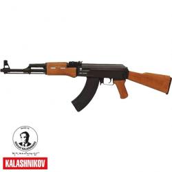 Fusil mitrailleur KALASHNIKOV AK47 electrique crosse pleine (2 cha.) 340BB's