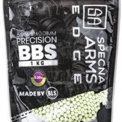 Billes de précision Specna Arms EDGE(TM) Tracer 0.20g - 1kg - Vert