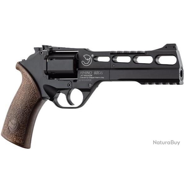 Rplique Airsoft revolver CO2 CHIAPPA RHINO 50DS 0,95J Noir