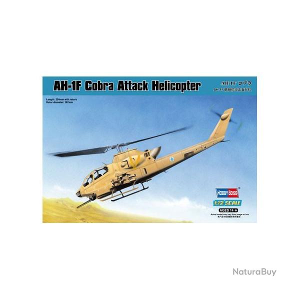 Maquette  monter - AH-1F Cobra attack 1/72 | Hobby boss (0000 1690)