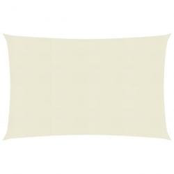 Voile d'ombrage 160 g/m² crème 4 x 7 m pehd 02_0009099