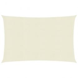 Voile d'ombrage 160 g/m² crème 4 x 5 m pehd 02_0009096