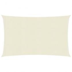 Voile d'ombrage 160 g/m² crème 3,5 x 5 m pehd 02_0009077