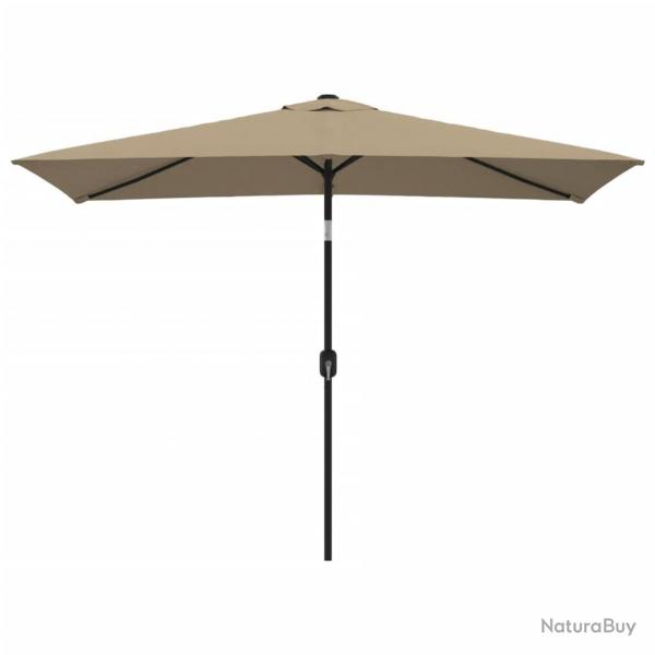 Parasol avec mt en mtal 300 x 200 cm taupe 02_0008135