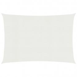 Voile toile d'ombrage parasol 160 g/m² PEHD 2,5 x 3 m blanc 02_0008999