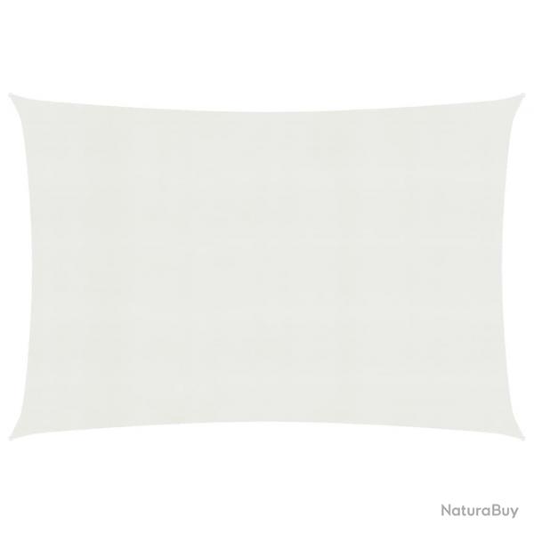 Voile d'ombrage 160 g/m PEHD 2 x 5 m blanc 02_0009008