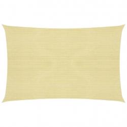 Voile d'ombrage 160 g/m² PEHD 2,5 x 3,5 m beige 02_0008954