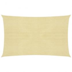 Voile d'ombrage 160 g/m² PEHD 2,5 x 4,5 m beige 02_0008956