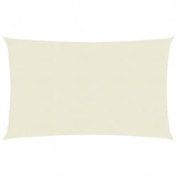 Voile d'ombrage 160 g/m² PEHD 3,5 x 4,5 m crème 02_0009076