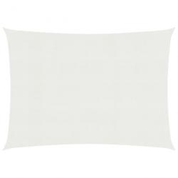 Voile d'ombrage 160 g/m² PEHD 5 x 6 m blanc 02_0009036