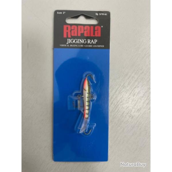 !! LEURRE RAPALA JIGGING RAP 9gr W5NP