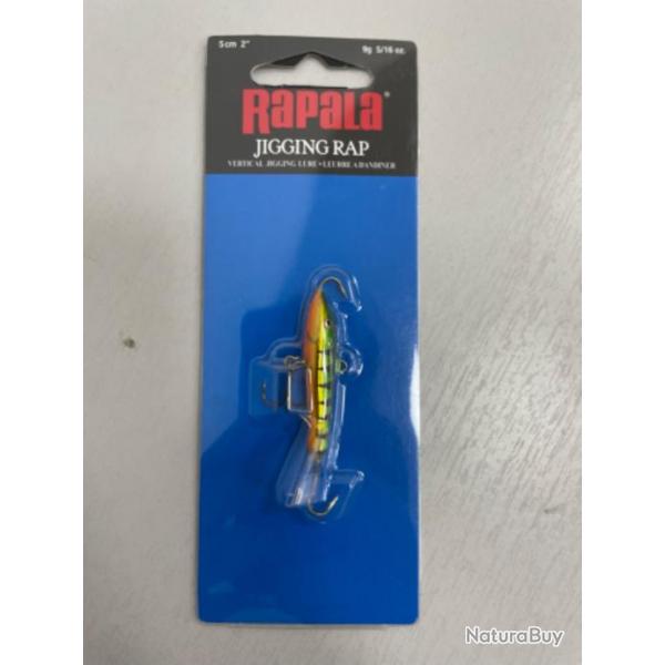 !! LEURRE RAPALA JIGGING RAP 9gr W5P