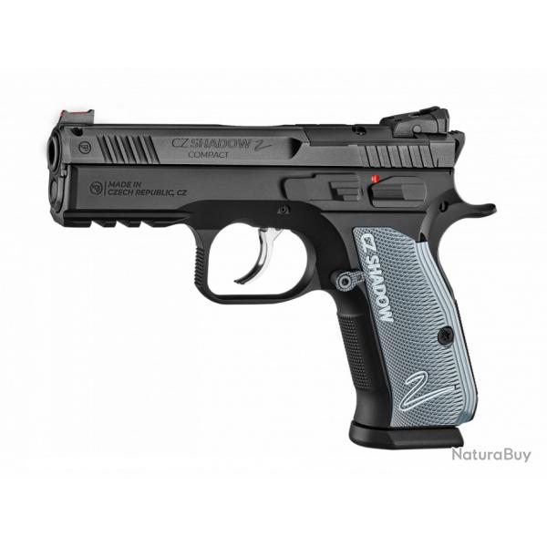 OP TLD-Poing - PISTOLET CZ SHADOW 2 COMPACT OPTIC READY 9X19