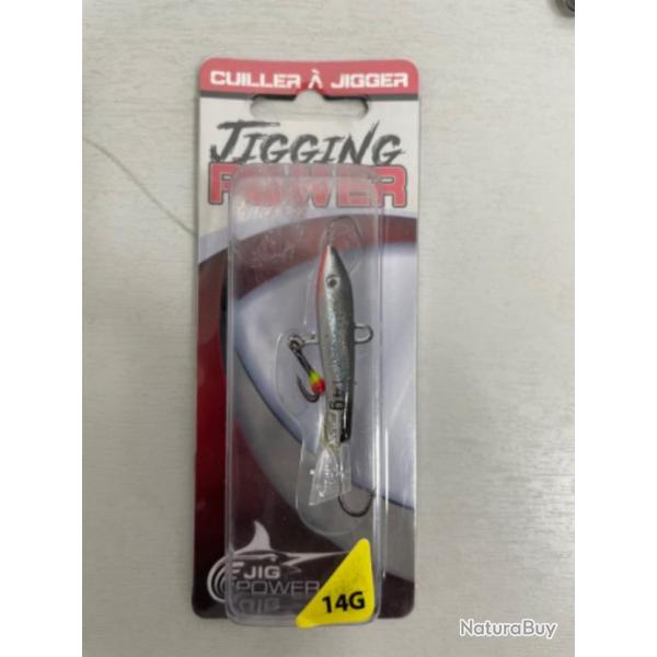 !! LEURRE JIG POWER JIGGING 14gr JP14BS