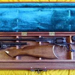 Carbine à Barillet Whitney Et Révolver dans leurs coffret