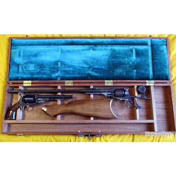 Carbine  Barillet Whitney Et Rvolver dans leurs coffret