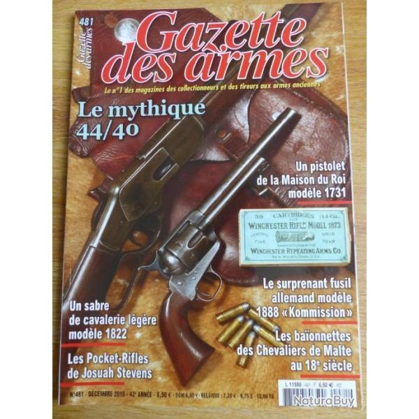 Gazette des armes N 481