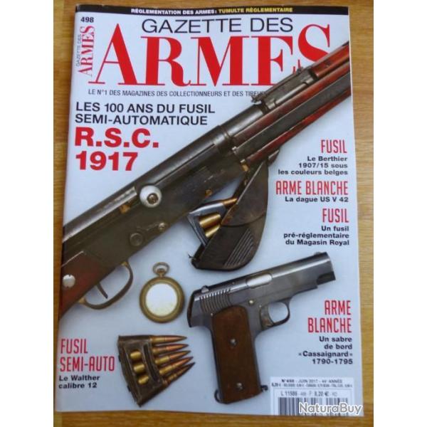 Gazette des armes N 498