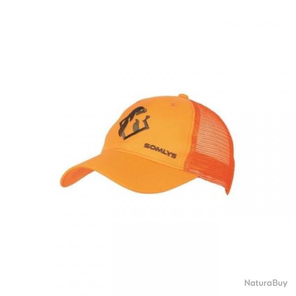 Casquette Sud Maille Somlys - Orange Blaze