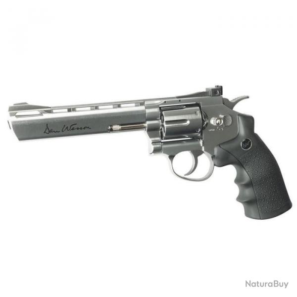 Rvolver  plomb Dan Wesson 6" CO2 - Cal. 4.5 BB's - Chrome mat