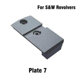 Embase montage pour point rouge Revolver Smith & Wesson carcasse K L N X - Modèle 7