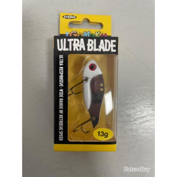 !!LEURRE STORM GOMOKU ULTRA BLADE 13gr PEARL WHITE