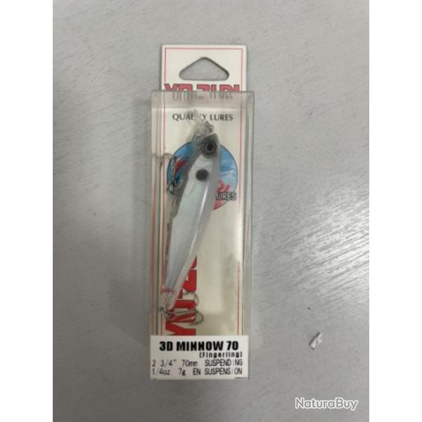 !! LEURRE YO-ZURI 3D MINNOW 70 f686-tm