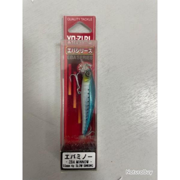 !! LEURRE YO-ZURI EBA MINNOW 4gr f413-shiw