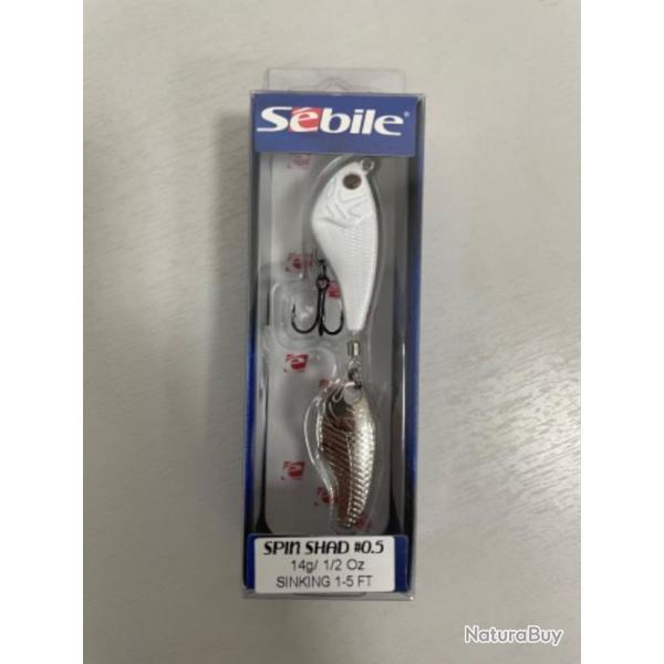 !! LEURRE SEBILE SPIN SHAD 14gr