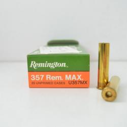 1 Boite de 20 Douilles Remington 357 Rem Max